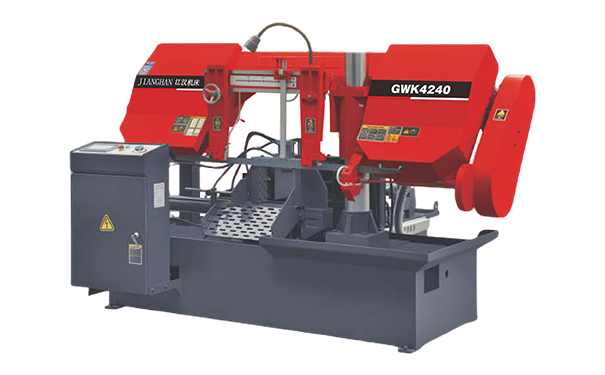 大涌镇GWK4240数控双柱卧式带锯床