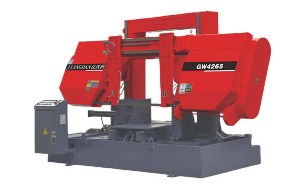 大涌镇GW4265双柱龙门卧式带锯床