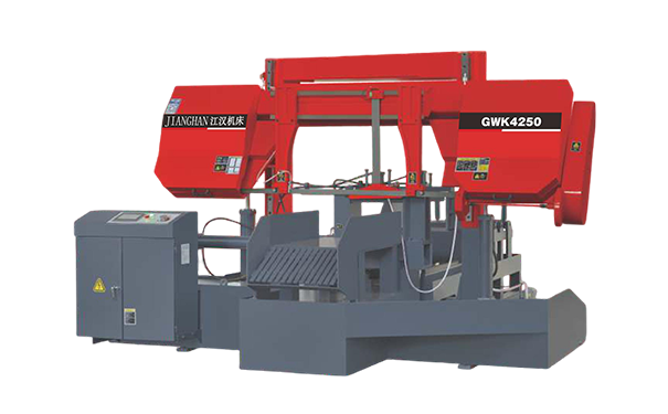 大涌镇GWK4250数控双柱龙门卧式带锯床