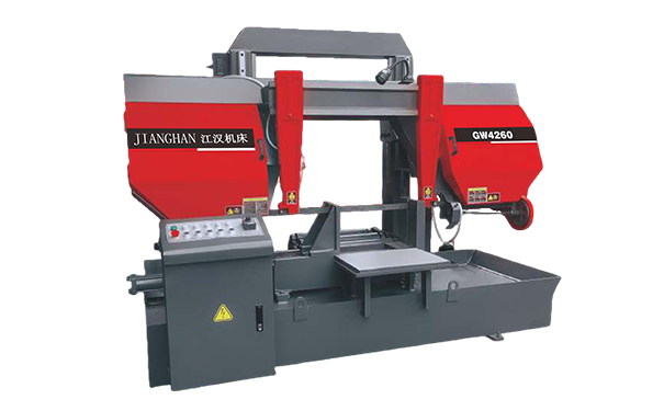 大涌镇GW4260双柱龙门卧式带锯床