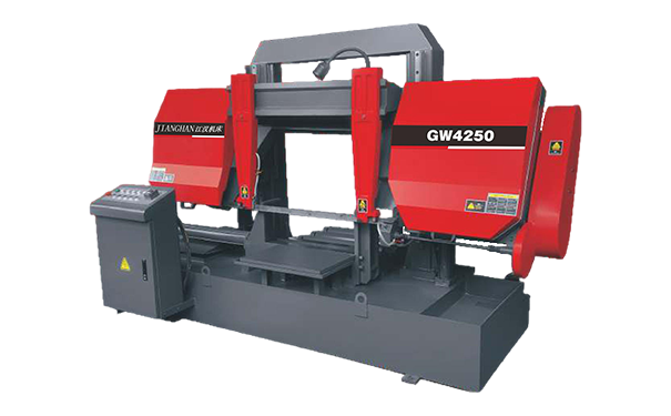 大涌镇GW4250双柱龙门卧式带锯床