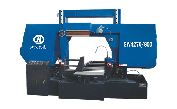 大涌镇GW4270/800双柱龙门卧式带锯床